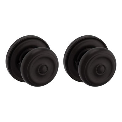 Estate Privacy Door Knob with 5148 Rose
