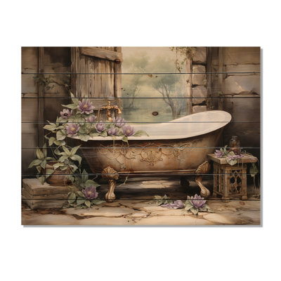 Agathe - Humor Wood Wall Decor On Natural Pine Wood