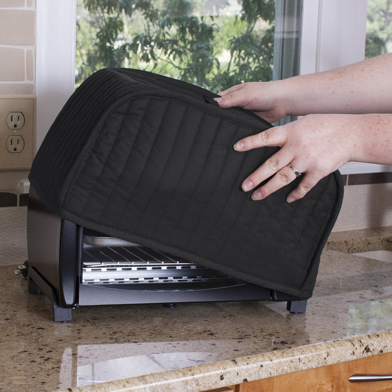Toaster Oven/Broiler Universal Cover, Black