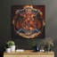 17 Stories «Devil Fire Service Logo» par Flyland Designs, art mural en métal-1722322131