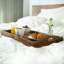 Table d’appoint en bois massif Cecilia