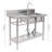 39.37'' L Double Bowl Stainless Steel Kitchen Sink