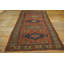 Tapis soumak antique de style tribal rustique à tissage plat