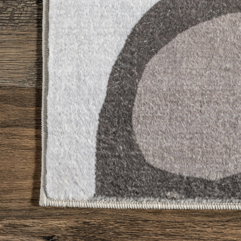 Indigo SpinClean Otter Kids Machine Washable Area Rug, Rectangle 4' x 6'