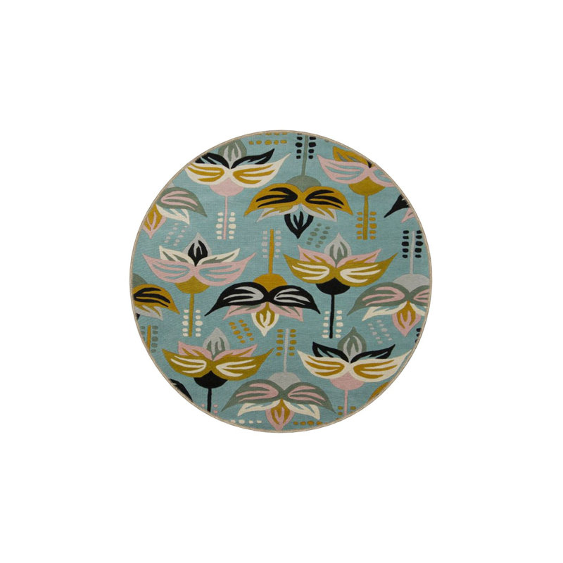 Tapis tissé lavable et coloré, Tapis de couloir 3 pi 3 po x 9 pi 10 po