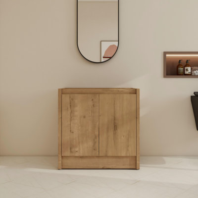 Base de meuble-lavabo simple 30 po avec tablette réglable