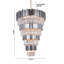Lustre en cristal 4 lumières Transitional-31940860