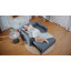 Nencho Square Arm 2 Seater Sofa Bed-1862351109
