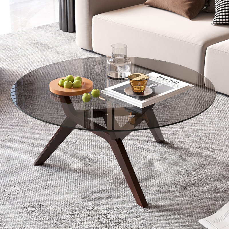 Three Leg Coffee Table, Oak