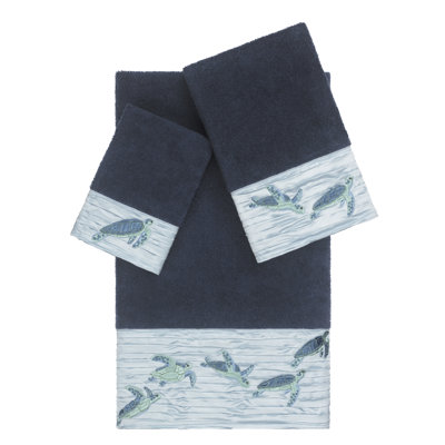 Mia 3 Piece Turkish Cotton Towel Set