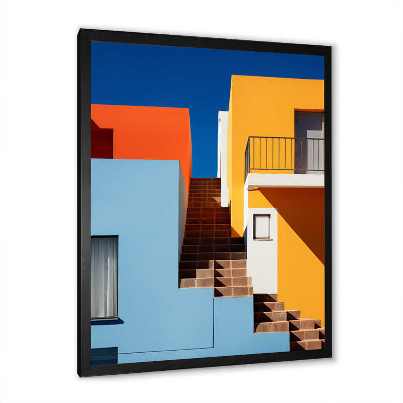 «Lakelyn Landscape Architectural Abstractions II», reproduction, Cadre photo noir, H 44 po x l 34 po x P 1,5 po