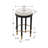 Upholstered Backless Bar Stool with Finished Footrest (Set of 2)-1434673768