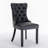 PU and Velvet Upholstered Dining Chair-622743635