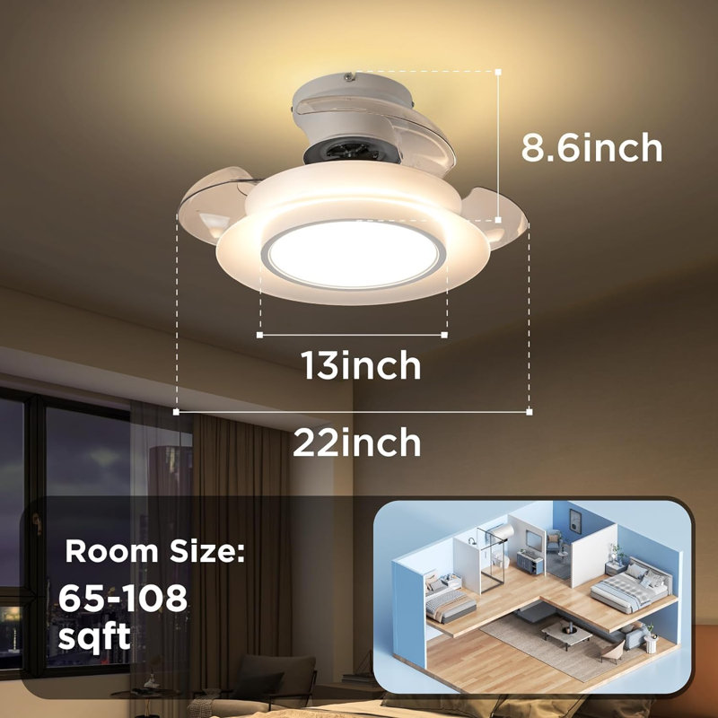 Haadhi 22'' Ceiling Fan