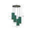 Ealidh 4 - Light Steel Cluster Pendant-746302293