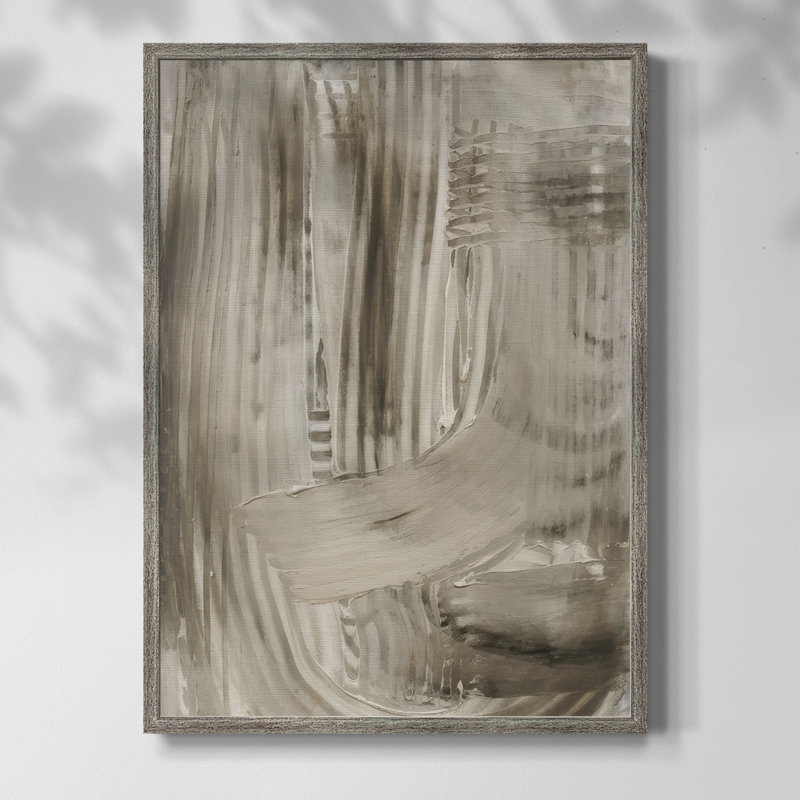 Earth Markings I, reproduction encadrée - bois massif, H 11 po x l 9 po