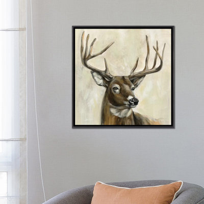 Bronze Deer by Silvia Vassileva - Painting