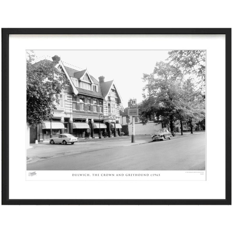 Dulwich, The Crown And Greyhound C1965 by Francis Frith - Single Picture Frame Print, 60cm H x 80cm W x 2.3cm D