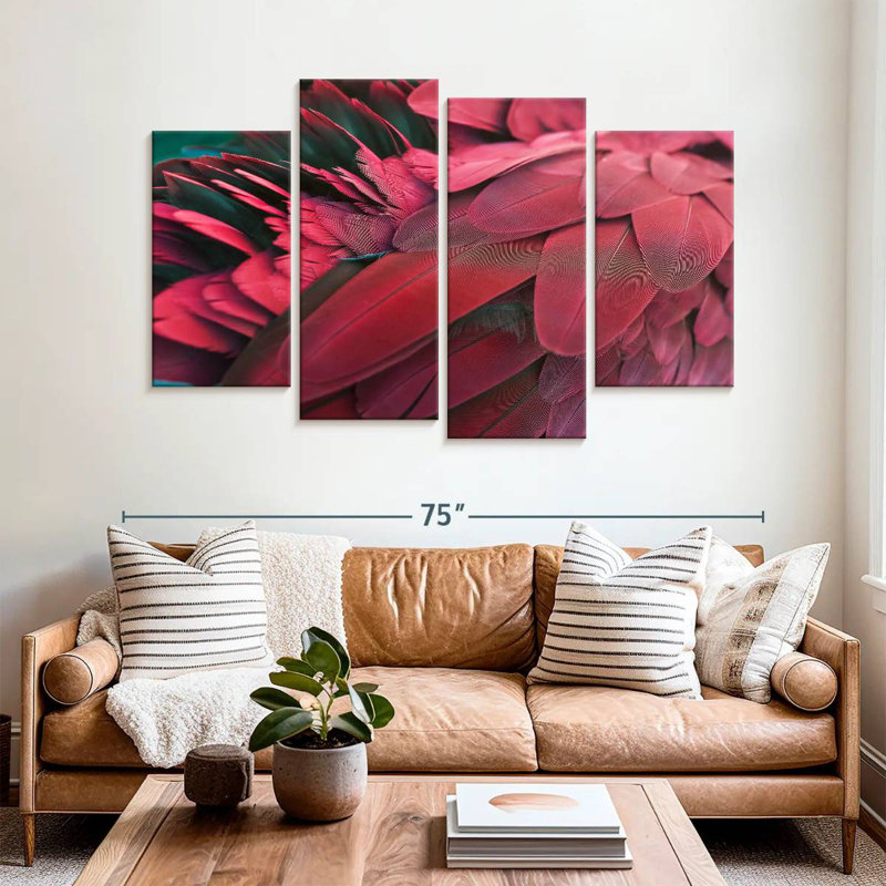 Brampt Feather, 42'' H x 68'' W