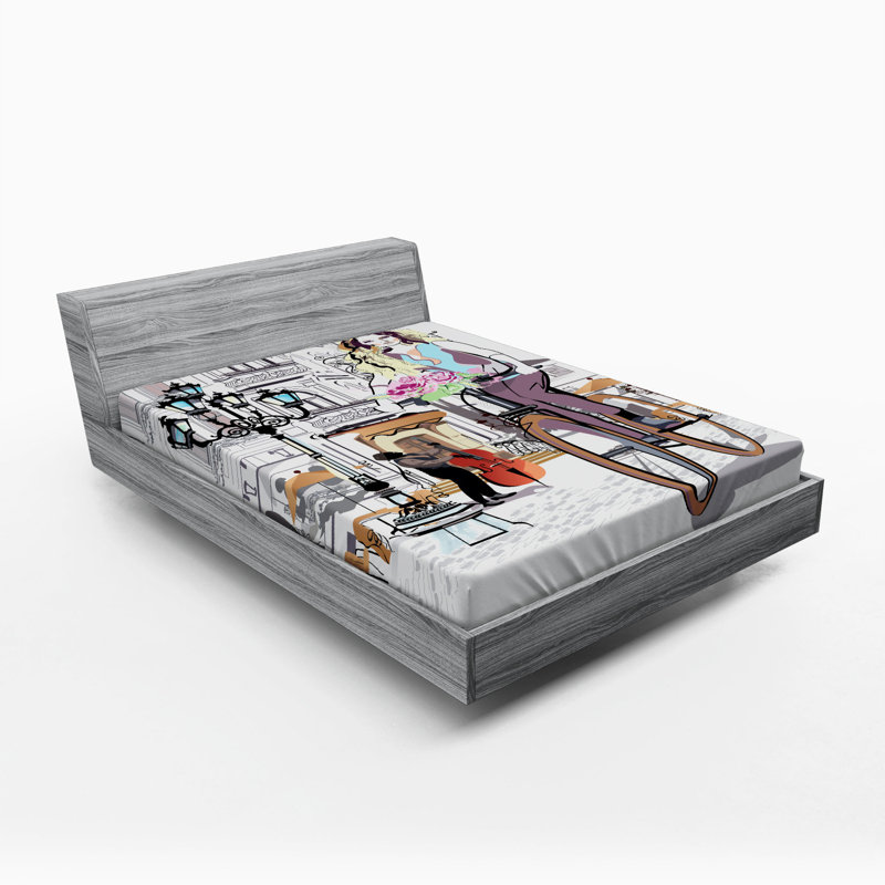 Microfiber Fitted Sheet, Queen Fitted Sheet