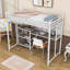 Lit mezzanine en métal avec bureau Aian-1333659616-1333659617