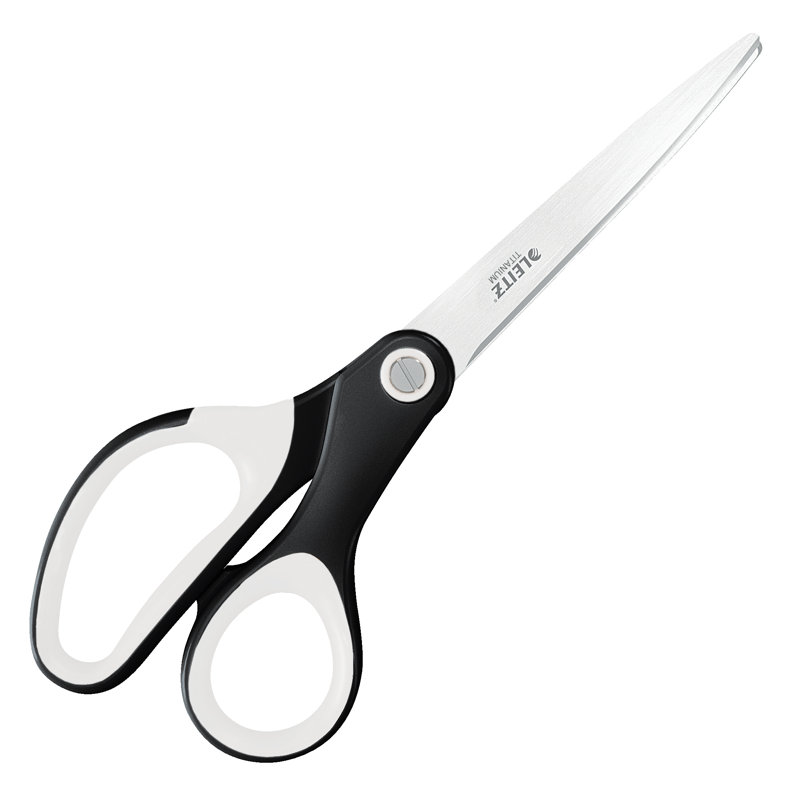 Leitz All-Purpose Kitchen Scissor, White/Black