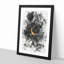 Partial Solar Eclipse - Picture Frame Painting Print-56859217-56859218