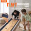 Ensemble de jeu de palets 2 en 1 11,5 pi Shuffleboard Table