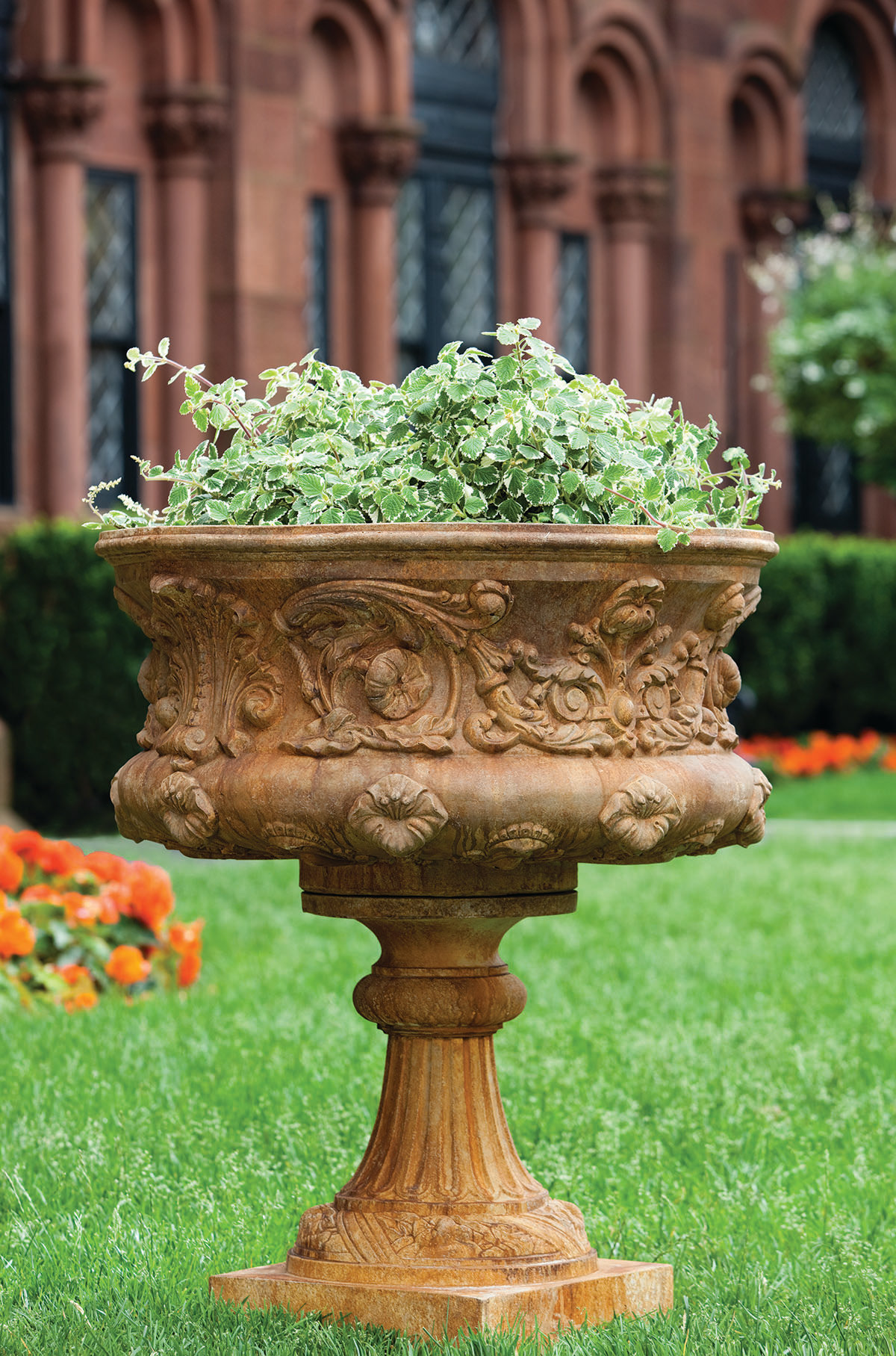 Campania International Smithsonian Cast Stone Urn Planter & Reviews | Wayfair