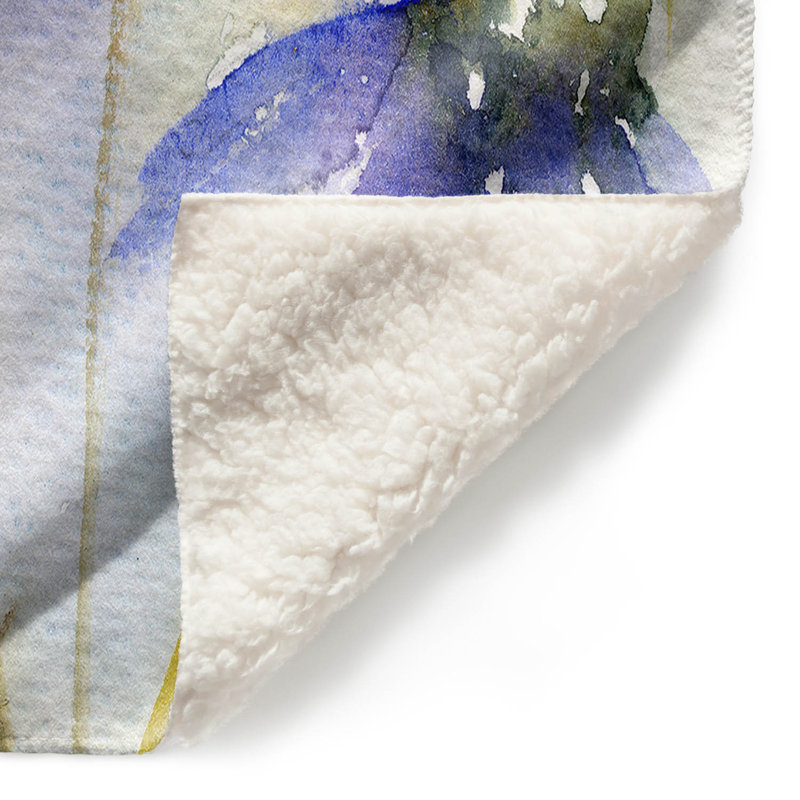 Hand Woven Throw Blanket, 51" x 60"