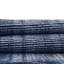Tapis uni / rayé couleur bleu-ivoire Liabah-1378155467