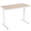 Adjustable Solid Wood Top Metal Base Standing Desk