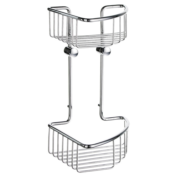Drill / Screw Shower Caddy, 34.6cm H x 17.2cm W 13.4cm D