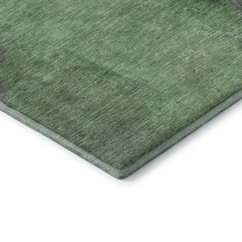 Premium Machine Washable Bucz AMF1742 Modern Rug, Rectangle 9' x 12'