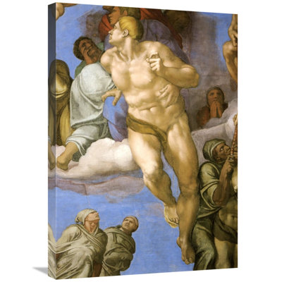 " Detail From The Last Judgement 14 " by Michelangelo