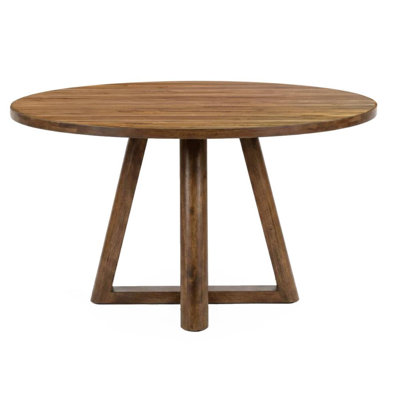 Argent, table de salle à manger ronde