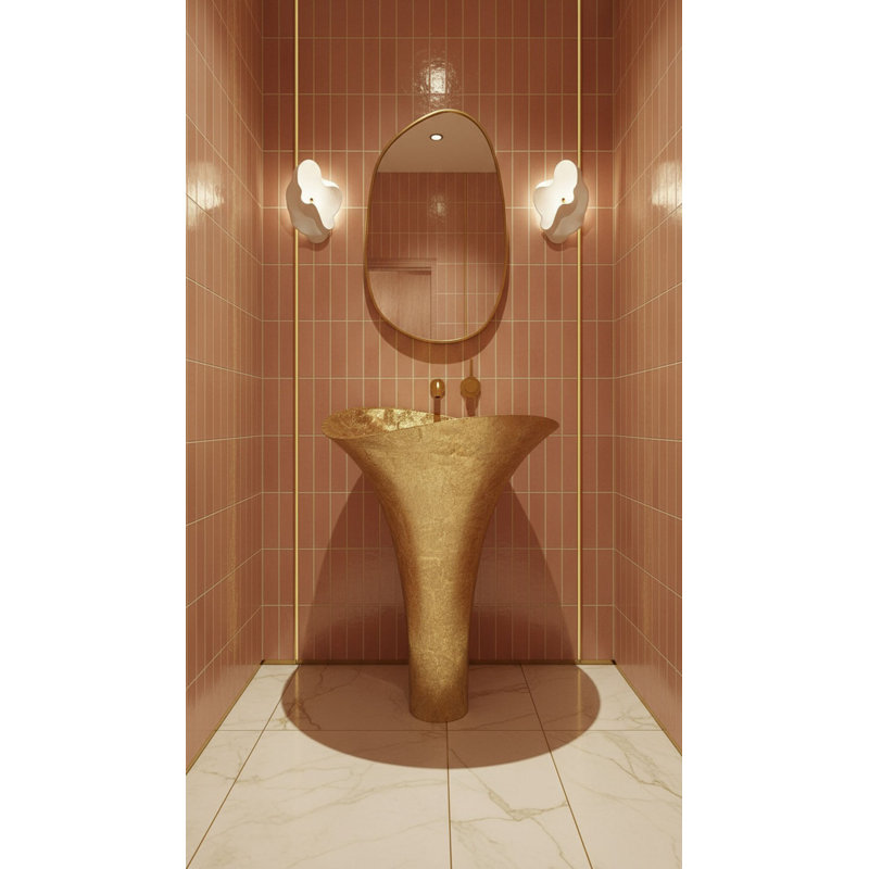 Vivian 27.6'' L Bathroom Sink