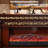 American-style simulated flame electric fireplace-373063563