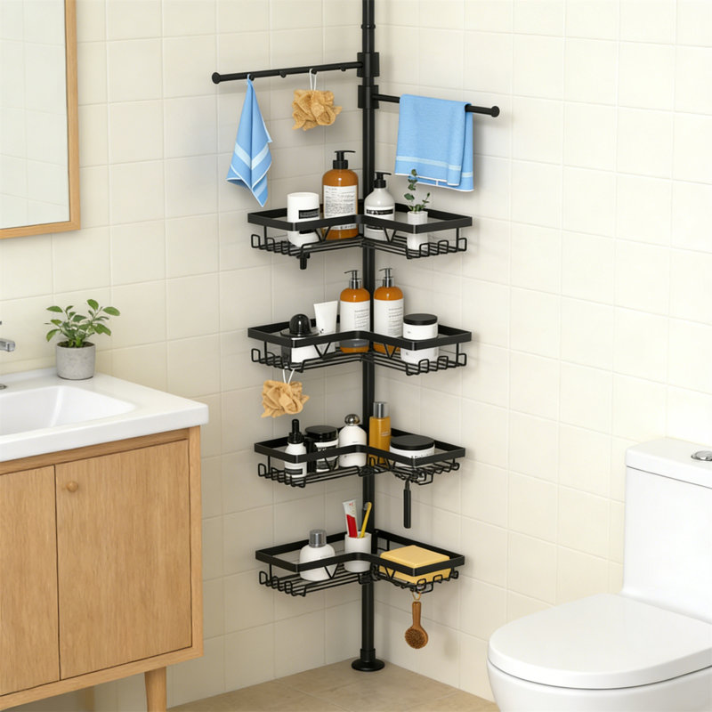 Metal Bathroom Shelves