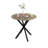 Round Dining Table, Small Circle Kitchen Table, Modern Dining Room Table