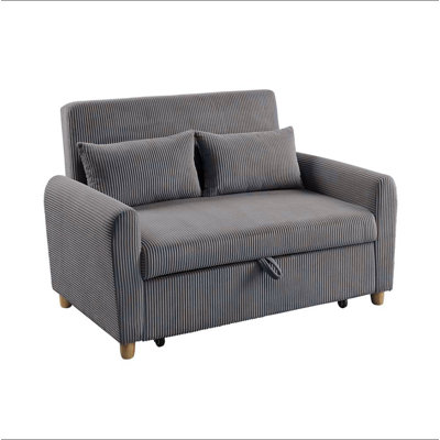 Causeuse convertible l 54 po Corduroy