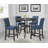 Biony Fabric Counter Height Stools with Nailhead Trim, Set of 2-96224032