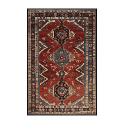 Machine Washable Turkish Black Area Rug