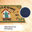 Non-Slip Geometric Doormat