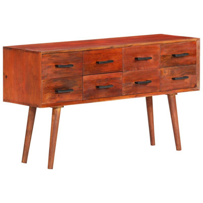 Sideboard 110x30x59 cm Solid Wood Mango