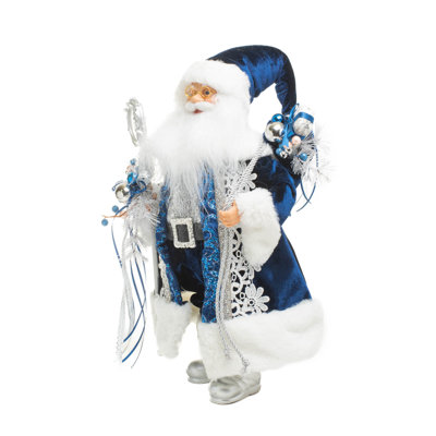 Père Noël bleu nordique