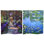 Claude Monet Water Lilies Art Canvas Folding Screen