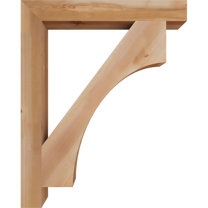 Support Westlake Block, Cèdre rouge de l'Ouest (lisse), H 40 po x l 3,5 po x P 32 po