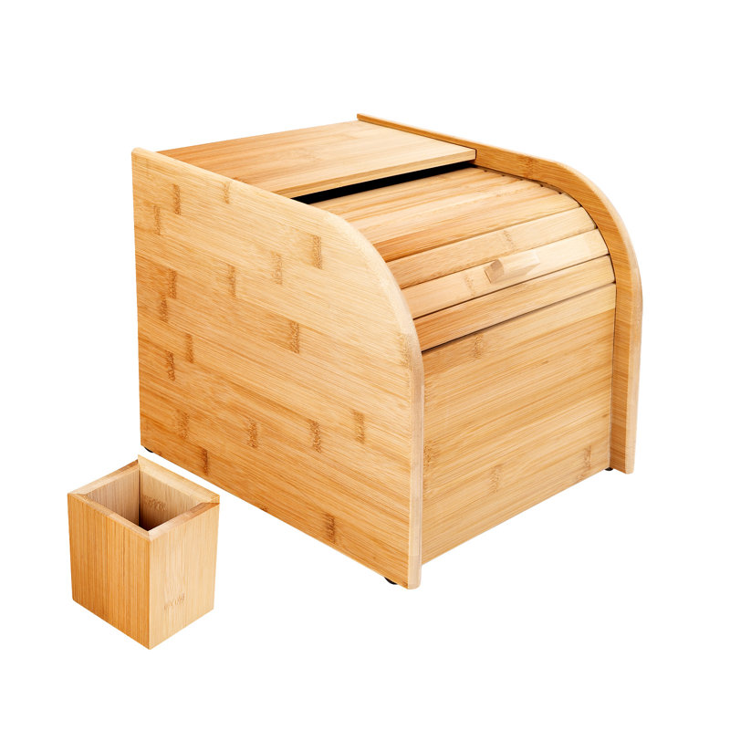 Lomana Rectangle Bamboo Food Storage Container