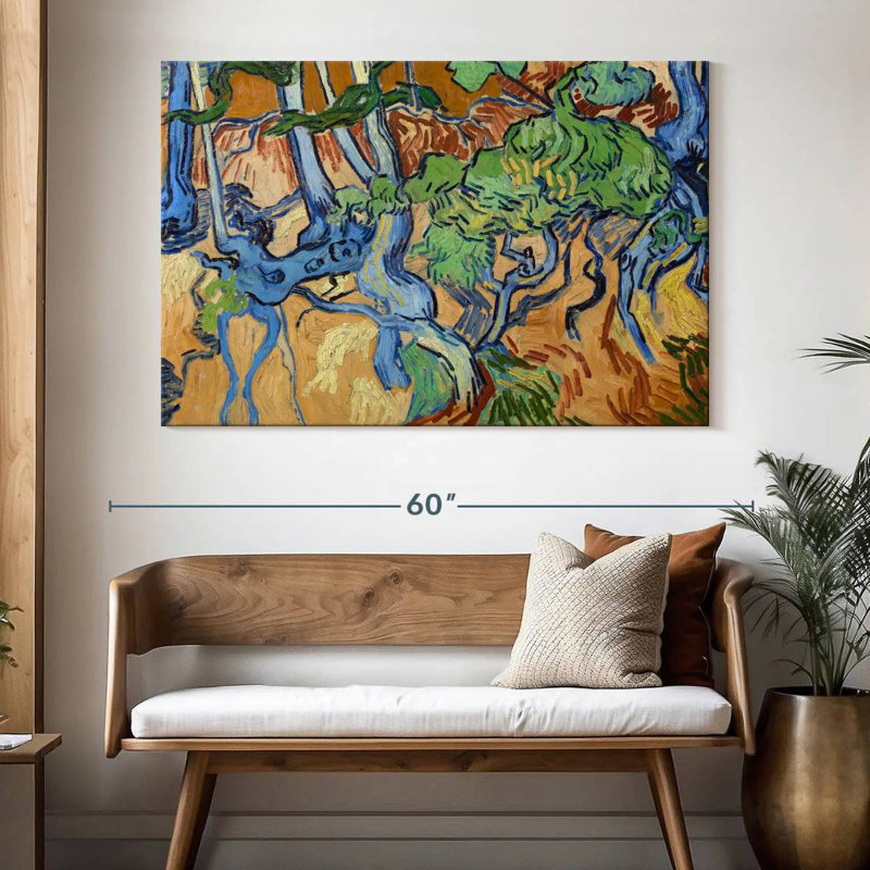 Harnek Tree Roots, H 34 po x l 51 po